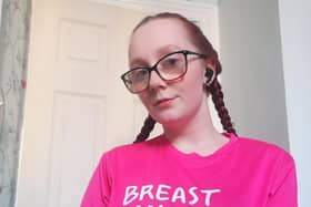 Jade Berry from Partou Little Oaks in Accrington who has accepted the ‘Walk 100 Miles in May’ challenge for Breast Cancer Now