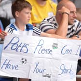 Preston North End fans prior to kick off.