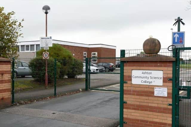 Ashton Community Science College has been earmarked for a new heating set-up