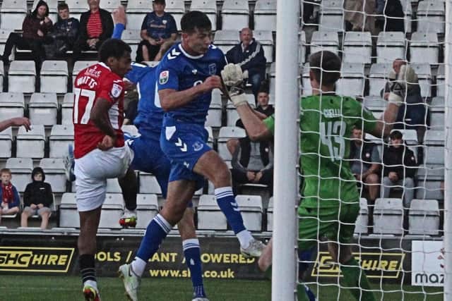 Morecambe were runners-up to Everton's U21s in their Papa Johns Trophy group Picture: Michael Williamson