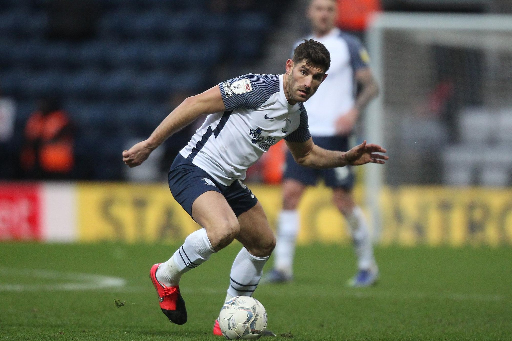 Preston North End striker Ched Evans will be eyeing a starting place when action resumes after the international break