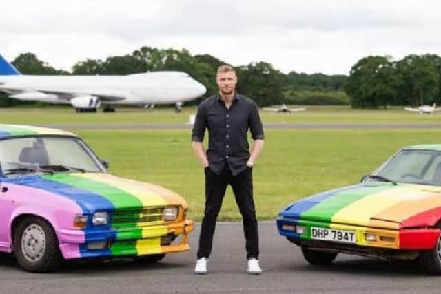Andrew Flintoff suffered a crash whilst filming Top Gear in December