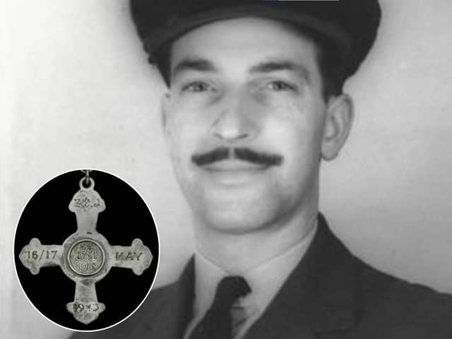 The medals of Edward Cuthbert Johnson fetched £105k when they went under the hammer (Credit: Spink)