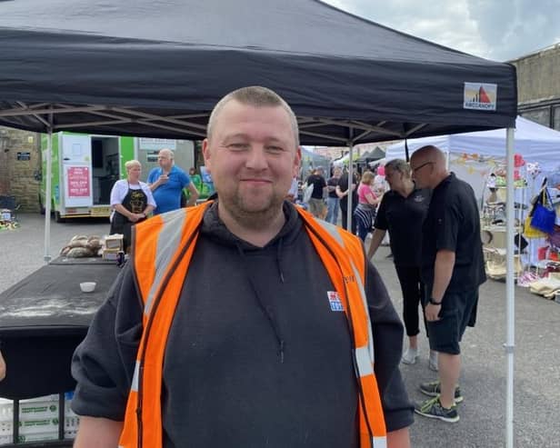 Market organiser Andrew Wallin