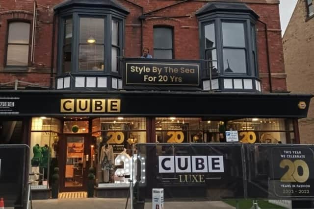 Cube Clothing of Park Road in St Annes is marking 20 years in business