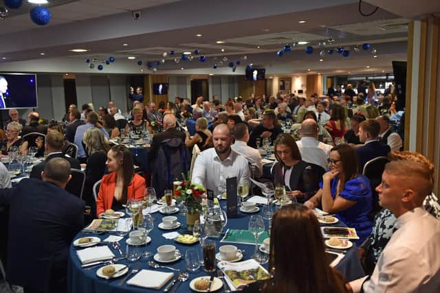 350 guests attended the celebratory event.