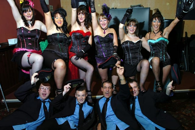 Moulin Rouge meets The Full Monty at the Unicorn, Preston for BBC's Children In Need
