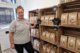 Diane Murphy has opened her business Millie and Ruby dog bakery in Padiham