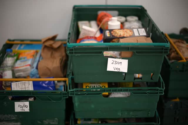 The cost of living crisis is leaving food banks struggling as more people continue to use them