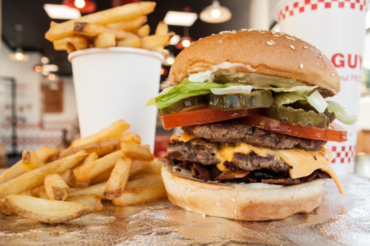 This is when Five Guys will officially open its new Preston restaurant
