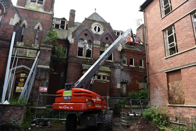 Early demolition work has begun on the site to make way for a new residential development