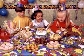 Birthday parties aren't like what they used to be
