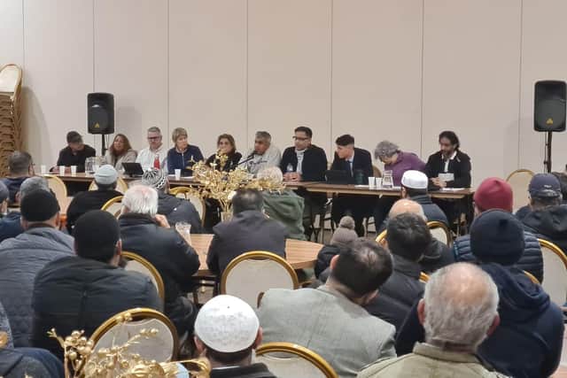 Preston's Labour councillors were quizzed over their response to the Gaza war (image: Faisal Bodi)