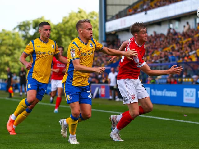 Morecambe were well beaten at Mansfield Town last weekend Picture: Jack Taylor