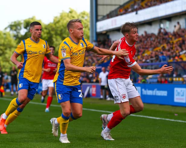 Morecambe were well beaten at Mansfield Town last weekend Picture: Jack Taylor