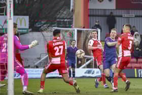 Mark Ellis scores against Kidderminster