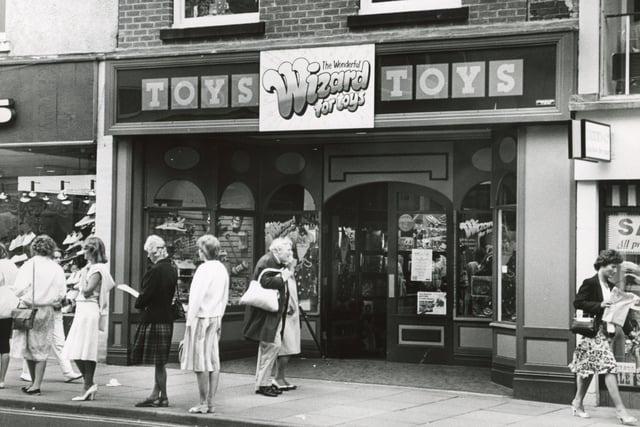Anyone who was a child in the 80s should recognise this shop. Pictured here in 1985, The Wonderful Wizard for Toys was on Fishergate. It was formally called Games Corner