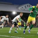 Josh Earl in action for PNE last year