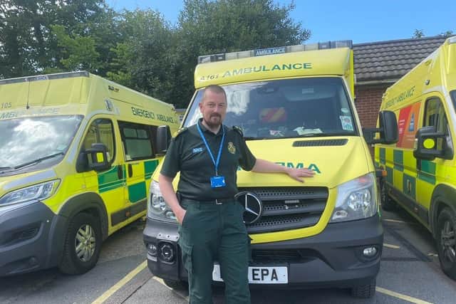Area Director for Cumbria and Lancashire North West Ambulance Service, Matt Cooper
