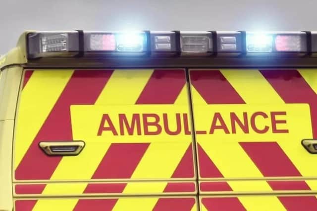 Ambulance crews were called to Fleetwood Road North after the woman was struck by a car on a zebra crossing outside Thornton Post Office at around 9.14am