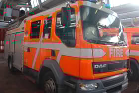 Fire engine.
