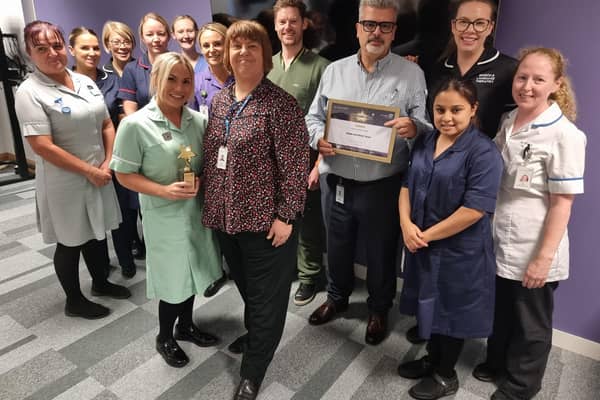 The head and neck team from East Lancashire Hospitals NHS Trust has been crowned Public Health Heroes after showing compassionate care during a Burnley family’s difficult time.