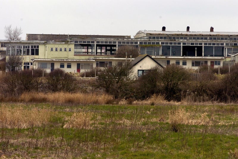 Part of the former Pontins site before its demolition.