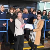 Dr. Ann Robinson (front left) led a delegation of Withnell Health Centre staff to Lancashire NHS offices in January 2023, to present patient objections to plans to hand the practice over to someone else. More than a year later, and she says her surgery is once again facing the same fate.