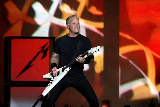 Metallica (pictured is frontman James Hetfield. Photo by Ethan Miller/Getty Images