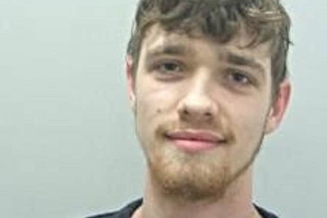 Police want to speak to Joseph Oakes, 22, from Accrington as part of their enquiries (Credit: Lancashire Police)