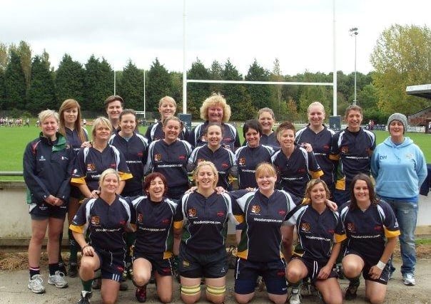 Fleetwood ladies rugby team for the 2009/10 season