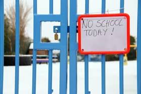 Some schools in Preston and Chorley have had to close due to freezing temperatures today (Monday, December 12). Pic credit: Shutterstock