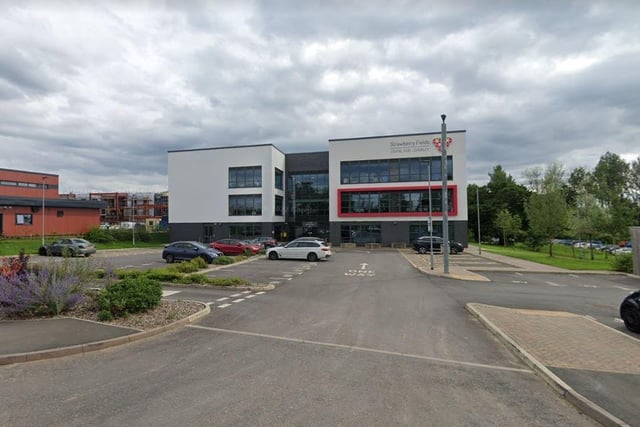 An planning application has been submitted and is awaiting a decision for a mixed use development comprising a Digital Health Park, industrial/employment units, the erection of a care home, a local convenience store, family pub and/or medical centre at the Strawberry Fields business centre