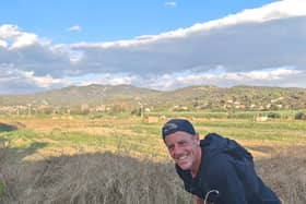 Stephen Johnson, MD of Quooker UK & Ireland completing his 2,000km charity walk across five countries, in just 31 days.