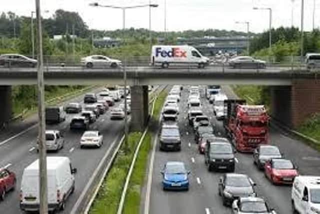 Traffic has built up on the M6 Northbound at peak times while the roadworks have been ongoing.