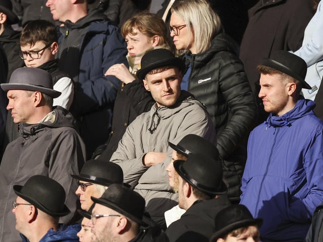 PNE fans at Middlesbrough