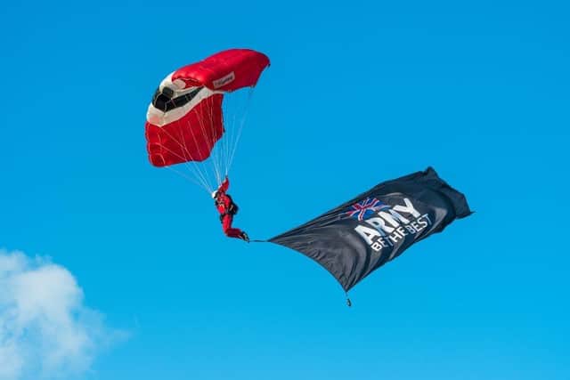 The Red Devils are one of the world’s most iconic parachute display team (Credit: VisitBlackpool)