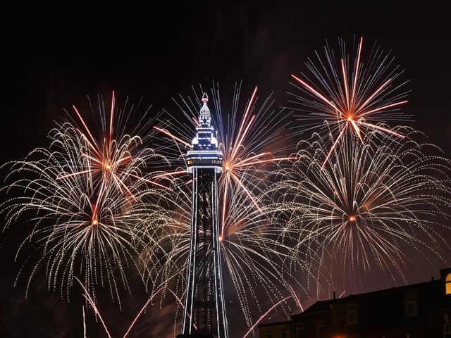 Wales put on a spectacular display at the World Fireworks Championship in Blackpool on Saturday