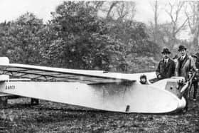 The English Electric Wren, with Squadron Leader Maurice Wright at the controls, about to make its first test flight on Ashton Park, Preston in 1923 (Image: BAE Systems).