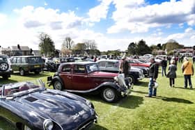 The sun was out for the Wrea Green Car Carnival on Sunday