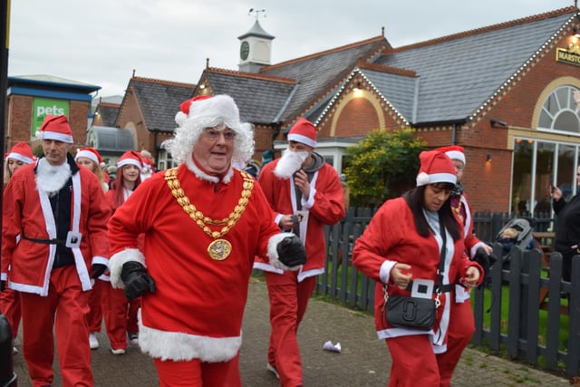 South Ribble mayor councillor David Howarth took park. As did his Preston counterpart councillor Neil Darby