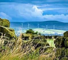 Lancashire wind farm. Photo: NWLCC