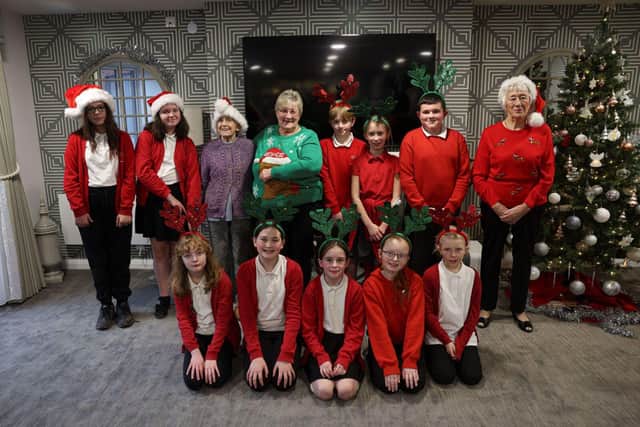 Christmas comes early to Balshaw Court. Photo: McCarthy Stone