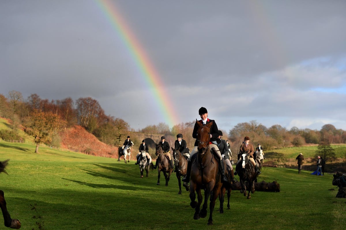 Boxing Day hunts: 18 pictures from the Holcombe Hunt as public invited to watch