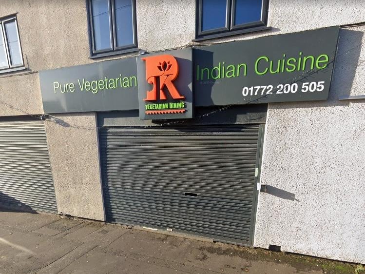 RK Dining on Plungington Road has a rating of 4.5 out of 5 from 1,200 Google reviews