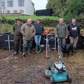 Members of the Burnley and Pendle District Angling Association with their new donated equipment. Photo: SUEZ Recycling and Recovery UK