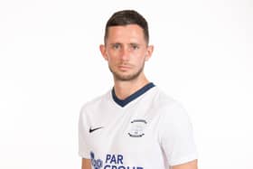 PNE's new home shirt.