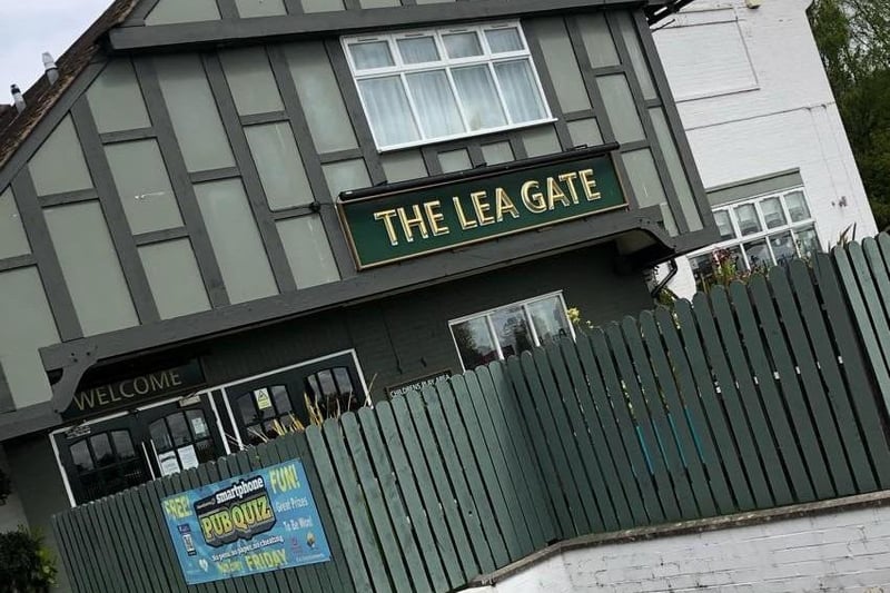 The Lea Gate, Blackpool Road, Lea, PR4 0XB, was fifth with a 4.0 star rating from 1,316 Google reviews