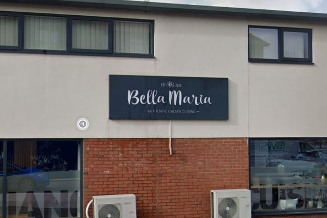 Rated 5: Bella Maria at 523 Garstang Road, Preston