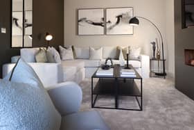 An Anwyl show home lounge